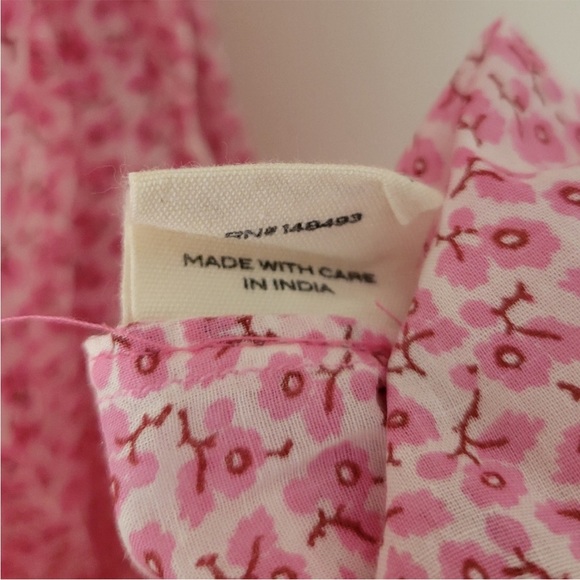 Doen Ischia Dress in Pink Hillside floral EUC - Picture 14 of 14